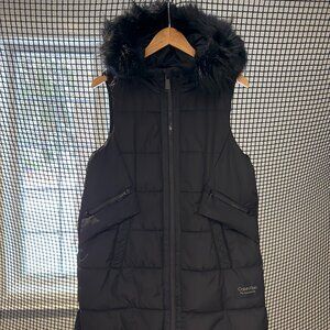 Calvin Klein Puffer Vest with Hood